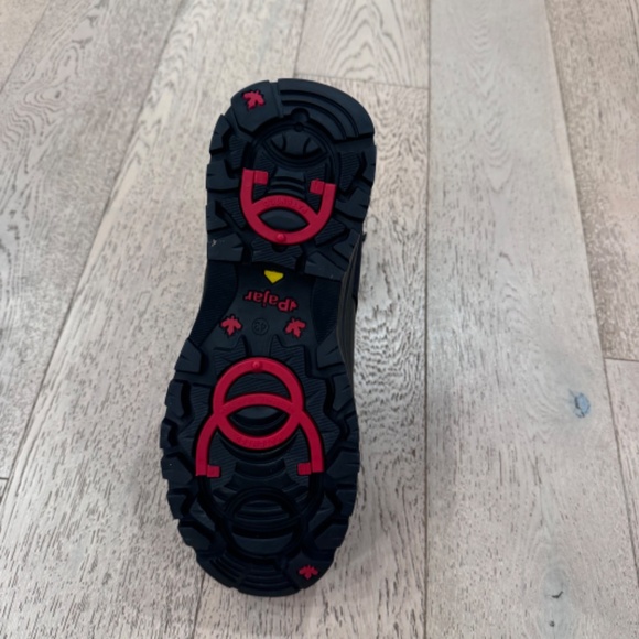 PAJAR ALEX-G SHEEPSKIN BLACK HAND MADE BOOTS WITH ICE GRIPS BRAND NEW SZ 10 - Picture 8 of 11